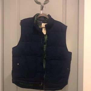 Men’s navy vest. St. John’s Bay. Large. With tags. Brand new